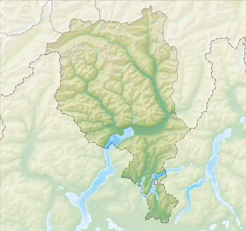 Origlio is located in Canton of Ticino