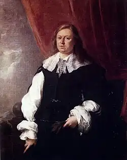 Portrait of Joshua van Belle, merchant in Spain by Bartolomé Esteban Murillo, c. 1670