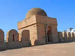 Domed chamber above the gate