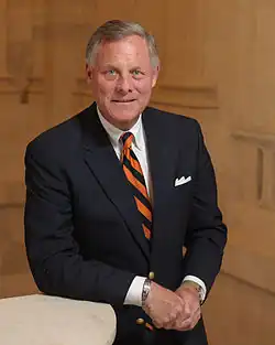 Former United States Senator from North Carolina Richard Burr (B.A. 1978)