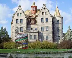 The so-called "Richtersche Villa" (Richters Mansion).