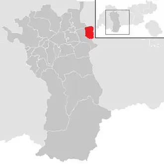 Location in the district