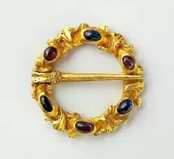French ring brooch 13th century