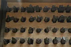 Italic punches in the Plantin-Moretus Museum