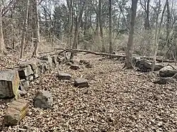 Rock Walls in Forwood Preserve