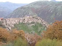 The abandoned old town