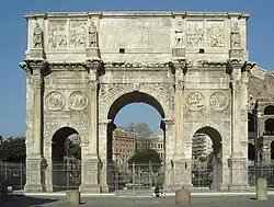 Image 24The Arch of Constantine in Rome (from Culture of Italy)