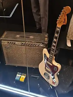 Rowland S Howard Guitar and Amp at the Australian Music Vault Oct 2024