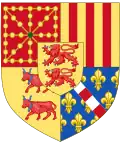 Arms of the House of Foix-Grailly-Navarre