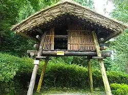 An imitation granary of the Rukai people in Formosan Aboriginal Culture Village