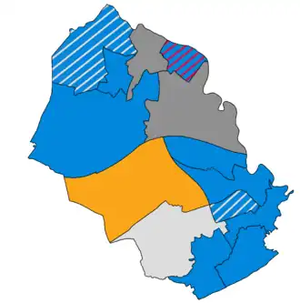 2021 results map