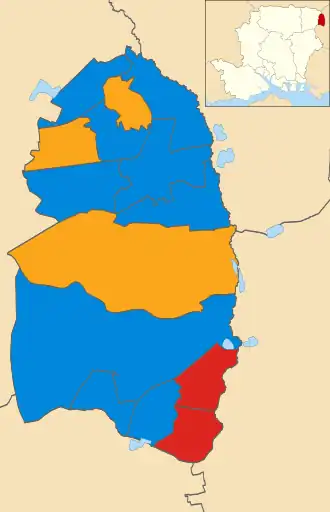2006 results map