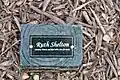 Plaque honoring Ruth Shelton
