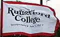Flag of Rutherford College, North Carolina