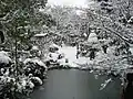 The garden outside the teahouse (winter)