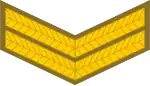 Corporal (South African Army)[64]