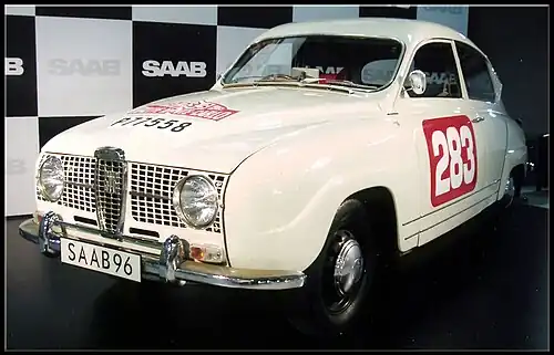 Post-1965 Saab 96-based Sport with long nose