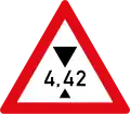 Height restriction ahead