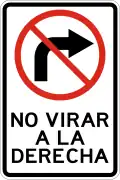 R-3-3a No right turn
