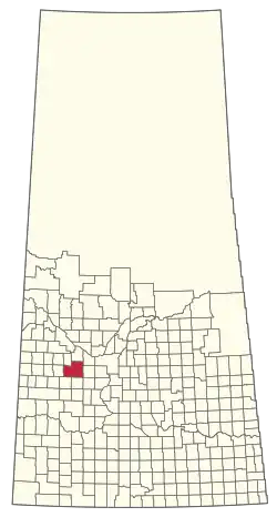 Location of the RM of Biggar No. 347 in Saskatchewan