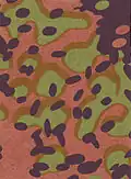 1937 summer variant of Waffen SS Flecktarn Plane tree pattern