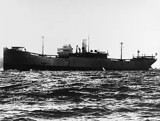 West Lianga underway in May 1918