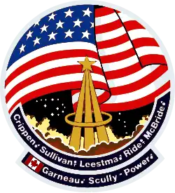 STS-41-G mission patch