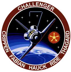 STS-7 mission patch