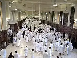 Sa'yee returning from Safa
