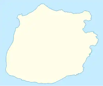 Flat Point is located in Saba