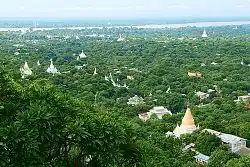 Pagodas dotting Sagaing's landscape