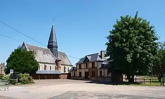 The church in Saint-Maur
