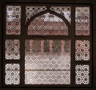 Indian pierced stone screens