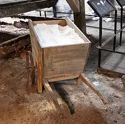 Igneous salt (fire-produced salt).