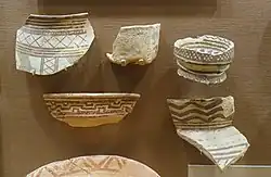 Fragment of Samarra pottery.