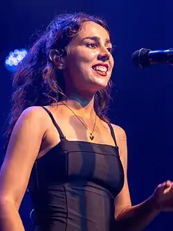 Samia performing in 2025