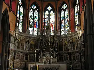 High Altar, Sacred Heart Church, Hall Lane, Everton (1885–86; Grade II)