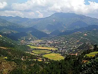 Skyline of Sandhikharka