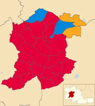2007 results map