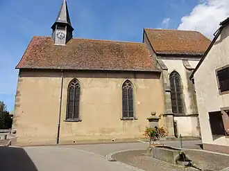 The church in Sarrewerden