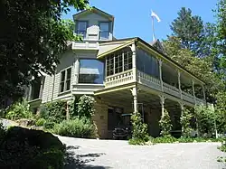 The main house at Schramsberg