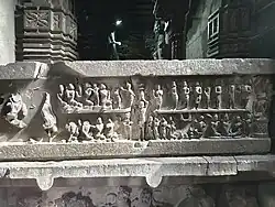 Sculpture depicting the ancient occasion