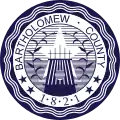 Official seal of Bartholomew County