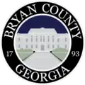 Official seal of Bryan County