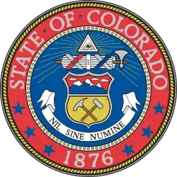 Official seal of Colorado