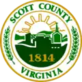 Official seal of Scott County