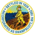 Official seal of Swampscott, Massachusetts