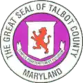 Official seal of Talbot County