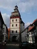 Steinheim gate tower in the town wall