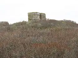 World War II-era observation bunker at Shadmoor State Park.